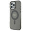 Guess IML Rhinestones MagSafe – dėklas iPhone 16 Pro Max (juodas)