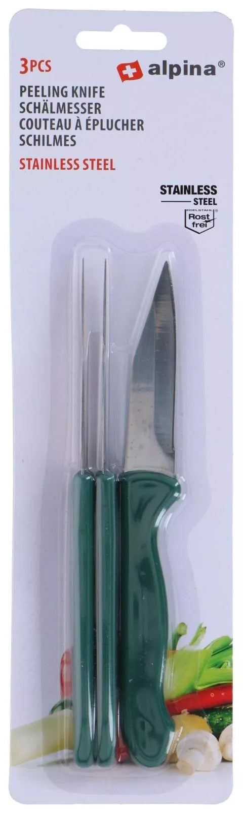 ALPINA skutimo peilių rinkinys, 3 vnt., 18 cm 871125255268