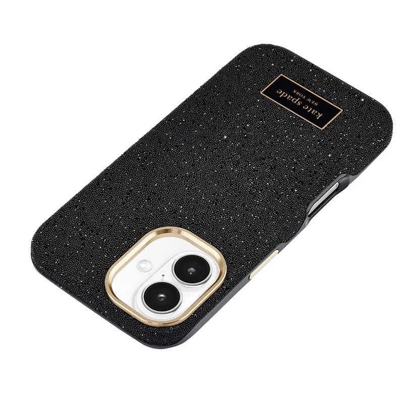 Kate Spade New York „Crystal Pave MagSafe“ – dėklas „iPhone 16“ (Nightfall)