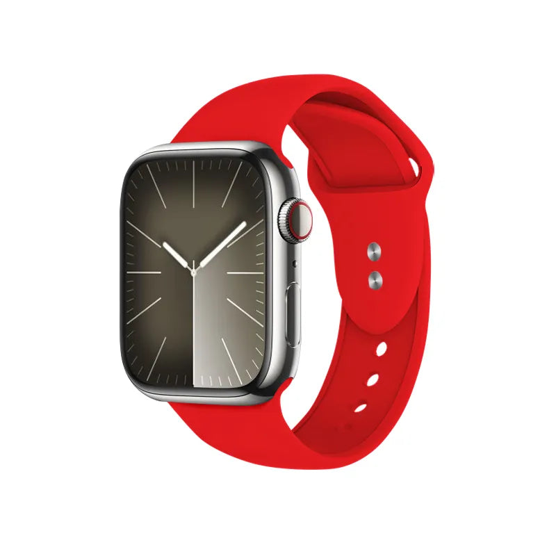 Crong Liquid – „Apple Watch“ apyrankė 38/40/41/42 mm (raudona)
