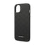 Karl Lagerfeld Saffiano Mono Metal Logo – dėklas iPhone 14 Plus (juodas)