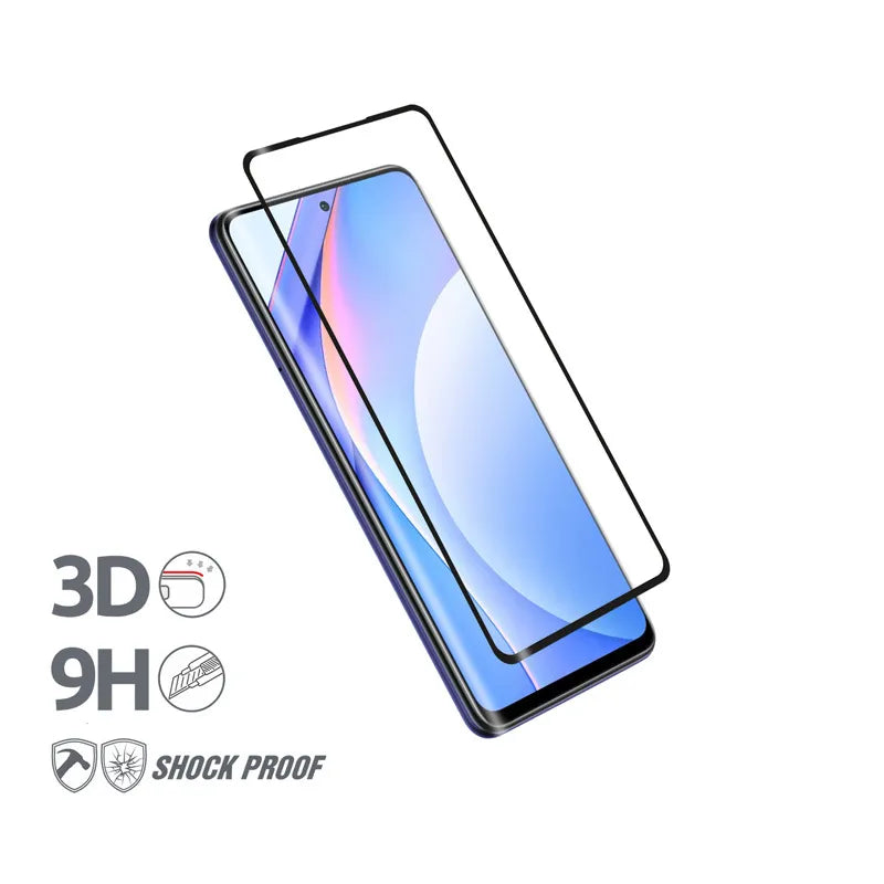 Crong 3D Armor Glass - 9H Full Glue grūdintas stiklas visam Xiaomi Mi 10T Lite ekranui