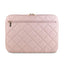 Guess Quilted 4G Sleeve – dėklas nešiojamam kompiuteriui 13" / 14" (rožinis)