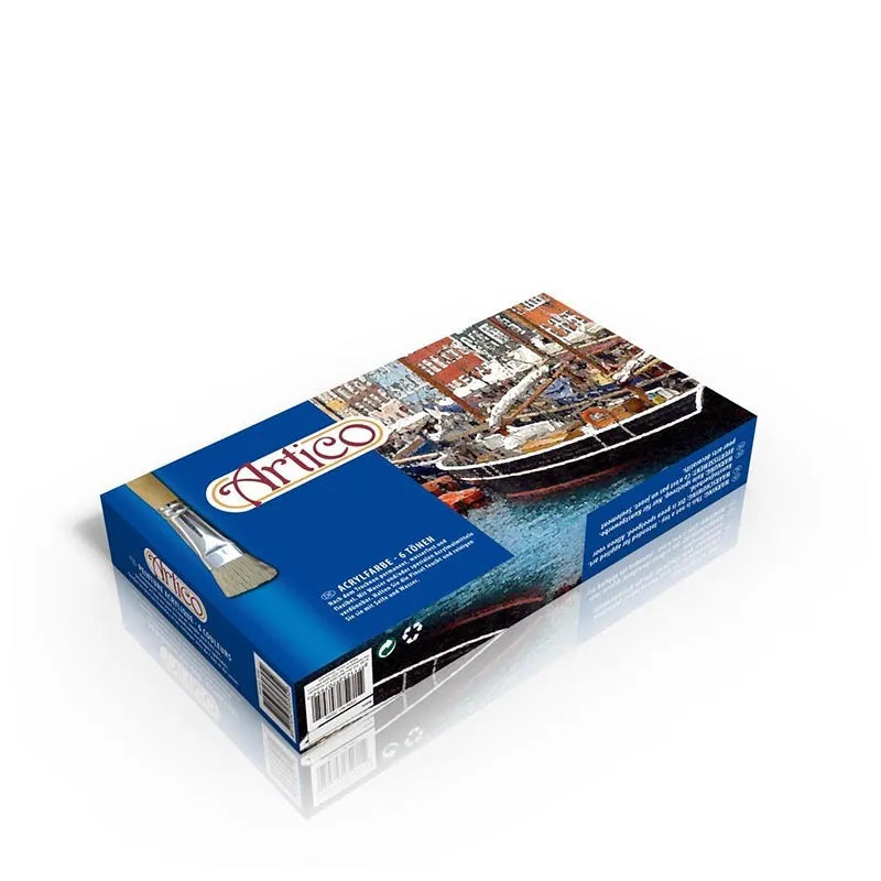 Artico - Akrilinių dažų rinkinys 75 ml 6 spalvos
