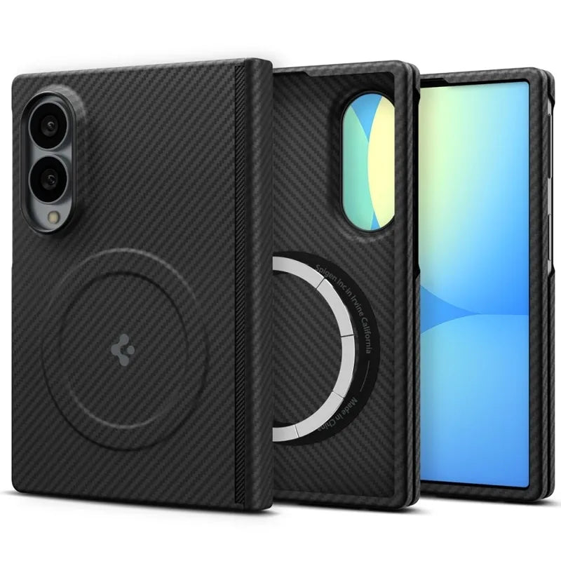 Spigen Airskin Aramid – dėklas Samsung Galaxy Z Fold 8 (juodas)
