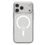 Spigen Liquid Crystal Mag MagSafe – dėklas iPhone 17 Pro Max (skaidrus/baltas)