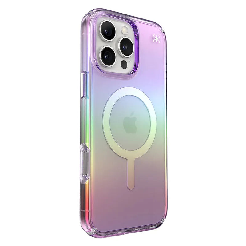Speck Presidio2 Lux MagSafe – dėklas iPhone 16 Pro Max (Amazing Purple / Clear)