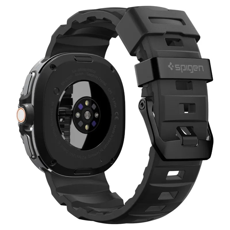 Spigen WBS2 – Apyrankė skirta Samsung Galaxy Watch 8 / 8 Classic 40 / 44 / 46 mm (juoda)