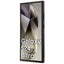 Guess 4G Triangle Strass – dėklas Samsung Galaxy S24 Ultra (ruda)