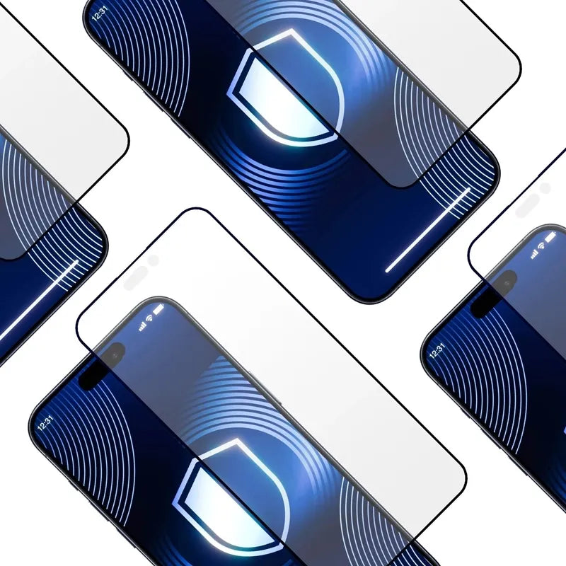 3mk HardGlass Matt Max – matinis grũdintas stiklas, skirtas iPhone 17 Pro