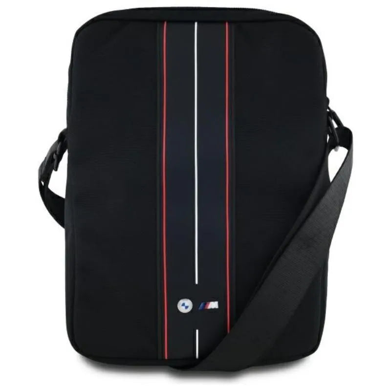 BMW Nylon Red Stripe – planšetinio kompiuterio krepšys 10" (juodas)