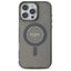 Guess IML Rhinestones MagSafe – dėklas iPhone 16 Pro Max (juodas)