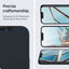 Spigen GLAS.TR EZ FIT 2-Pack - Grūdintas stiklas, skirtas iPhone 17e / 16e / 14 / 13 Pro / 13, 2 vnt.