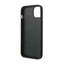 Karl Lagerfeld Saffiano Mono Metal Logo – dėklas iPhone 14 Plus (juodas)