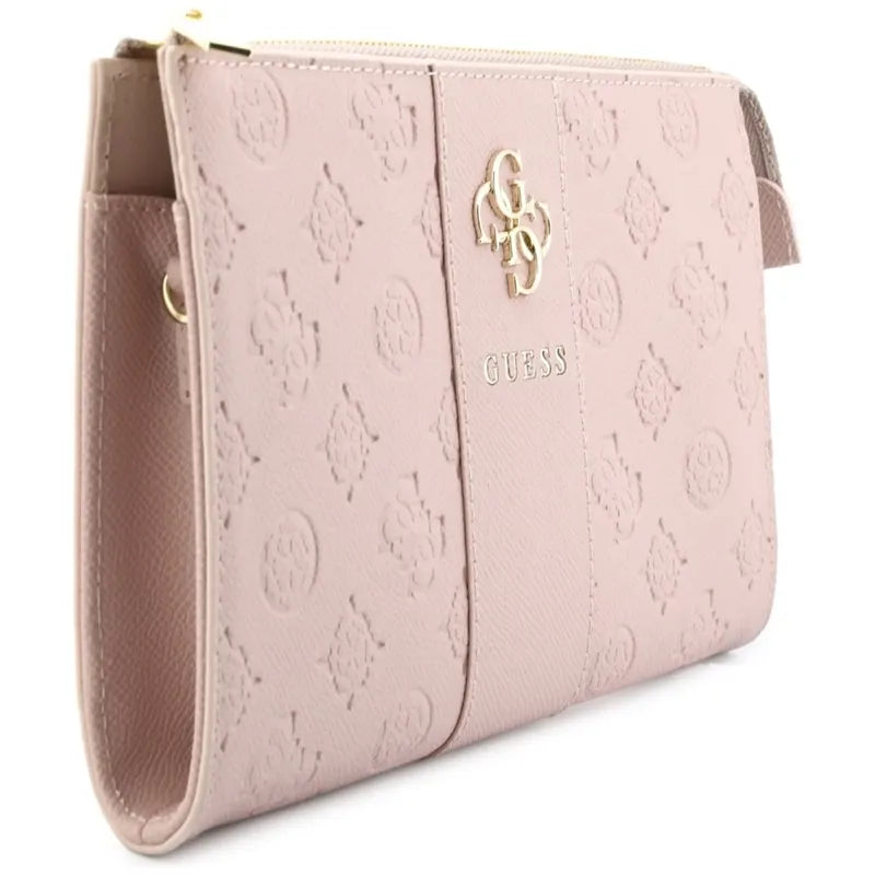 Guess Peony 4G Classic Logos Stripe – rankinė telefono krepšelis (rožinis)