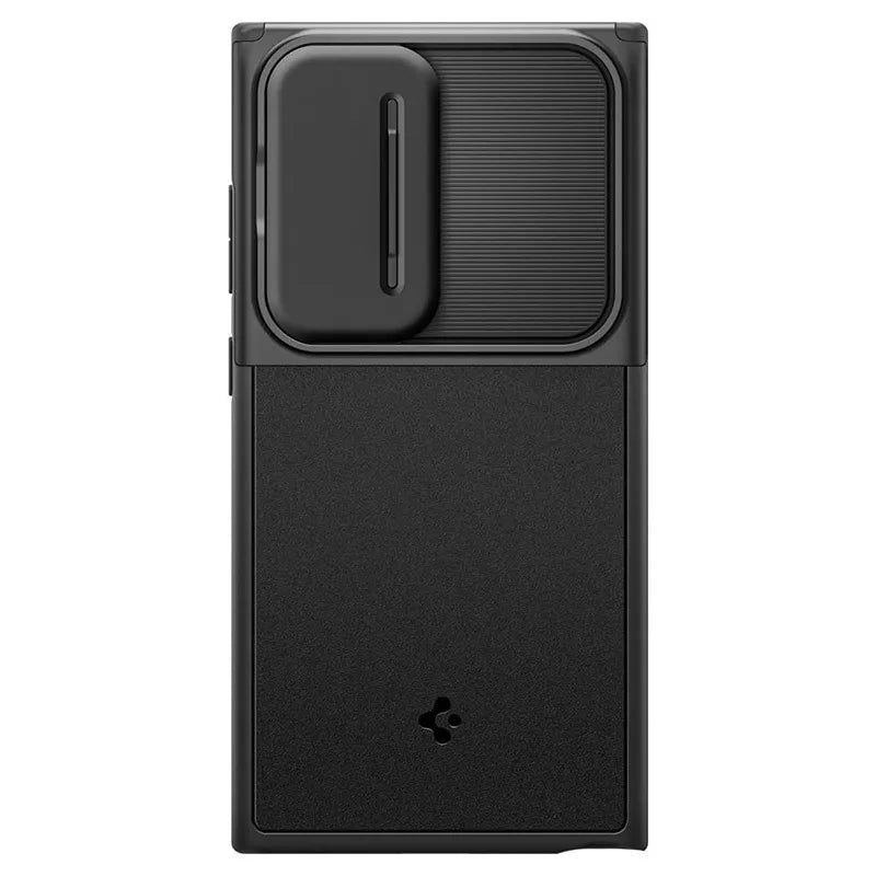 Spigen Optik Armor - Dėklas Samsung Galaxy S24 Ultra telefonui (Juodas)