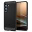Spigen Rugged Armor Mag MagSafe – dėklas Samsung Galaxy S25 (matinis juodas)