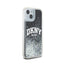 DKNY Liquid Glitter Big Logo – Dėklas, skirtas iPhone 15 / 14 / 13 (juodas)