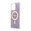 Guess 4G MagSafe – dėklas iPhone 14 Pro Max (violetinis)