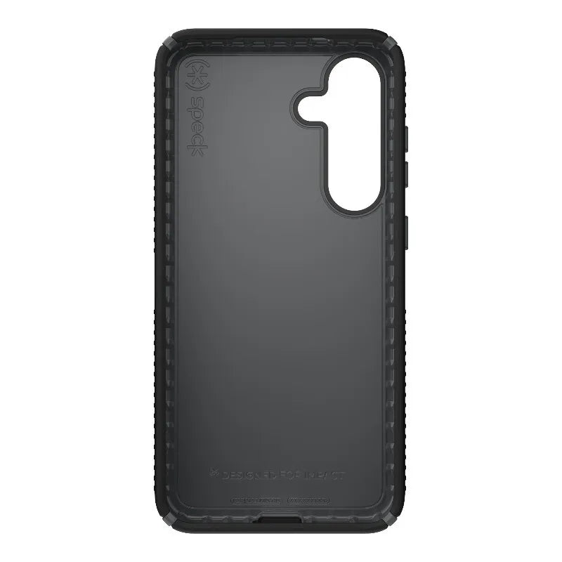 Speck Presidio2 Grip – Dėklas, skirtas Samsung Galaxy S25+ / 24+ (Juodas/Pilkas/Baltas)