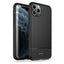 Crong Prestige Carbon dėklas – iPhone 11 Pro Max dėklas (juodas)