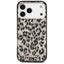 Karl Lagerfeld IML Leopard Pattern MagSafe – dėklas, skirtas iPhone 17 Pro Max (rudas)