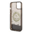 Karl Lagerfeld Liquid Glitter Round RSG Logo dėklas – dėklas iPhone 14 Plus (juodas)