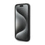 Karl Lagerfeld Silicone Karl Script - dėklas, skirtas iPhone 15 Pro (juodas)