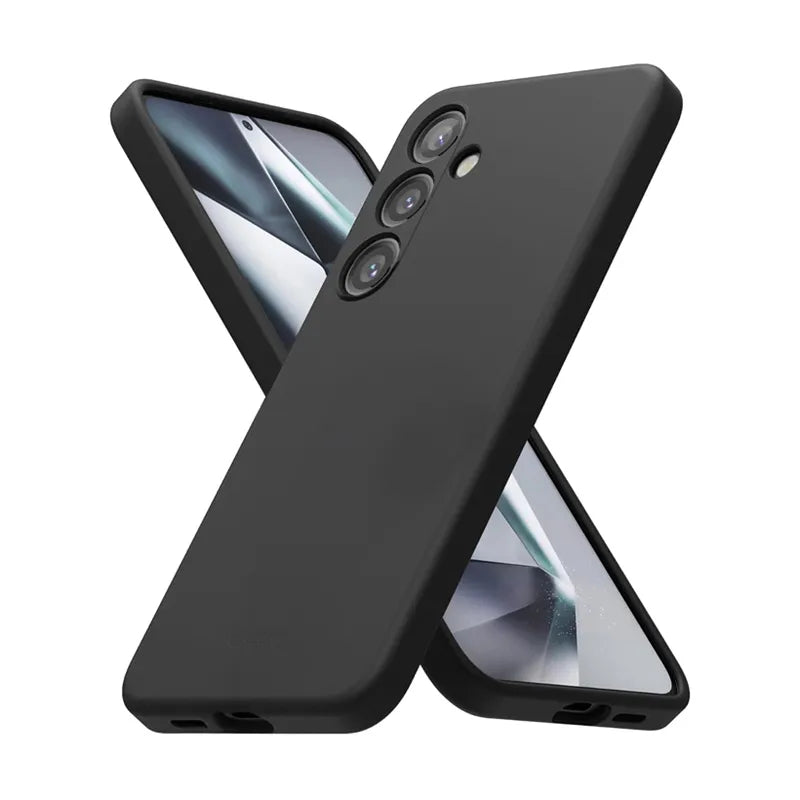 „Crong Color Cover“ – „Samsung Galaxy S24+“ dėklas (juodas)