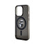 Karl Lagerfeld Karl & Choupette Glitter Magsafe – dėklas iPhone 15 Pro (juodas)