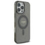 Guess IML Rhinestones MagSafe – dėklas iPhone 16 Pro Max (juodas)