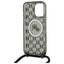 Karl Lagerfeld IML Crossbody Monogram Karl & Choupette Head MagSafe – dėklas „iPhone 16 Pro“ telefonui (juodas)