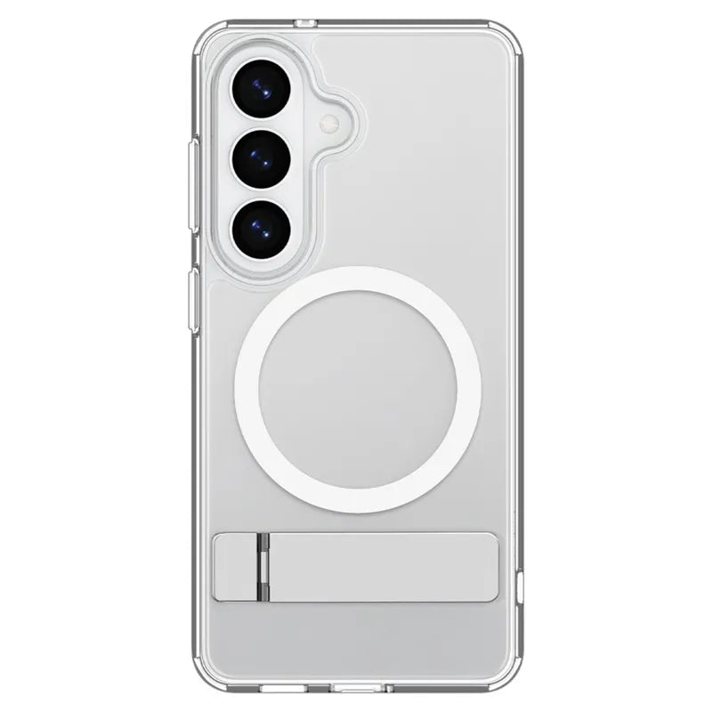 Spigen Ultra Hybrid S Mag MagSafe – dėklas Samsung Galaxy S26+ (skaidrus/baltas)