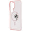 Karl Lagerfeld IML Peekaboo Choupette MagSafe – Samsung Galaxy S26 Ultra dėklas (rožinis)