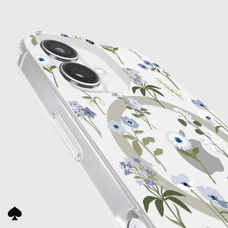 Kate Spade New York apsauginis MagSafe dėklas iPhone 16 (Precious Bloom)