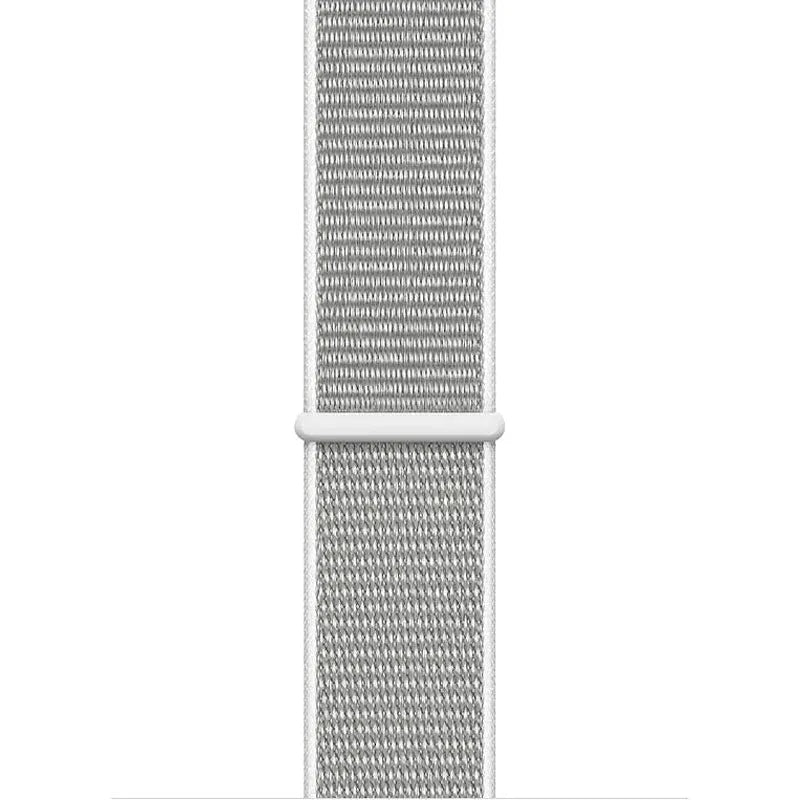 Crong Nylon – sportinė apyrankė, skirta Apple Watch 38/40/41/42 mm (pilka)
