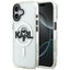 Karl Lagerfeld IML Karl Sketch Logo MagSafe - Dėklas iPhone 17 (Skaidrus)