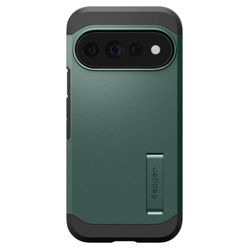 Spigen Tough Armor Mag MagSafe – dėklas Google Pixel 11 Pro (Abyss Green)