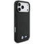 BMW M Quilted Logo MagSafe – „iPhone 17 Pro Max“ dėklas (juodas)