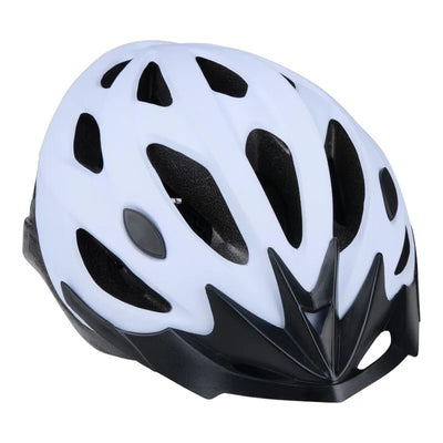Dunlop – Reguliuojamas MTB dviračio šalmas L dydžio 58–61 cm (baltas–juodas)