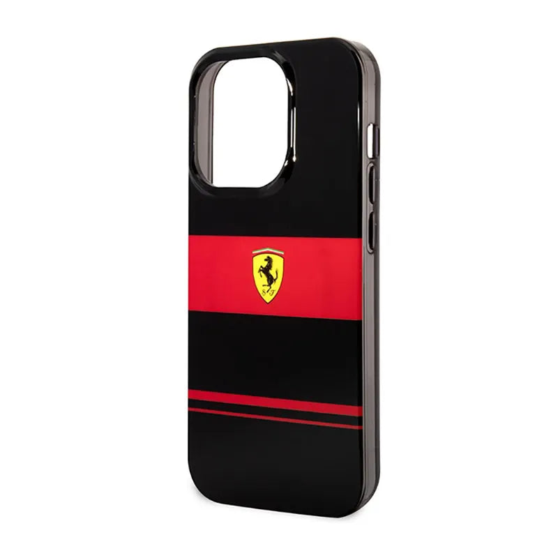 Ferrari Combi MagSafe – dėklas iPhone 14 Pro Max (juodas)