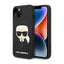 Karl Lagerfeld Silicone Ikonik Karl`s Head – Dėklas iPhone 14 Plus (juodas)