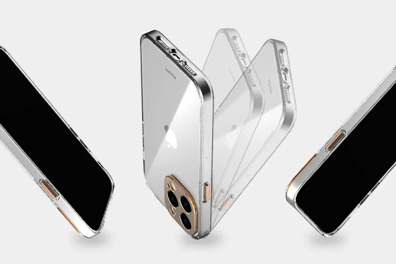 Moshi iGlaze MagSafe – dėklas iPhone 14 Plus (sidabrinis)