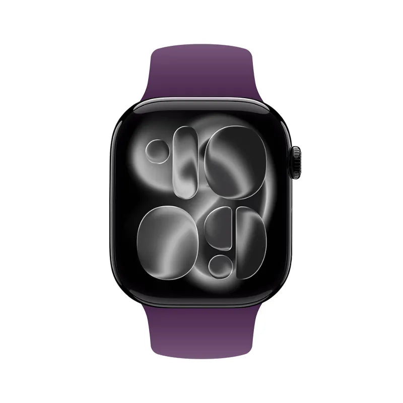 Crong Liquid – Apple Watch dirželis 44/45/46/49 mm (Plum)