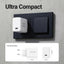 Crong Ultra Compact GaN – USB-C 45W PD 3.0 sieninis įkroviklis su PPS (baltas)