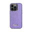 Guess Sequin Script Metal - iPhone 13 Pro Max dėklas (violetinis)