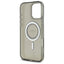 Guess IML Rhinestones MagSafe – dėklas iPhone 16 Pro Max (juodas)