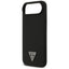Guess Silicone Triangle Logo MagSafe – dėklas iPhone Air (juodas)