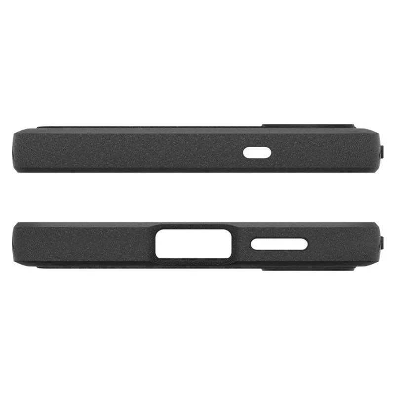 Spigen Rugged Armor Mag MagSafe – dėklas Samsung Galaxy S25 (matinis juodas)
