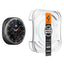 Spigen GLAS.TR EZ FIT 2-Pack – grūdintas stiklas, skirtas Samsung Galaxy Watch 8 Classic 46 mm (2 vnt.)